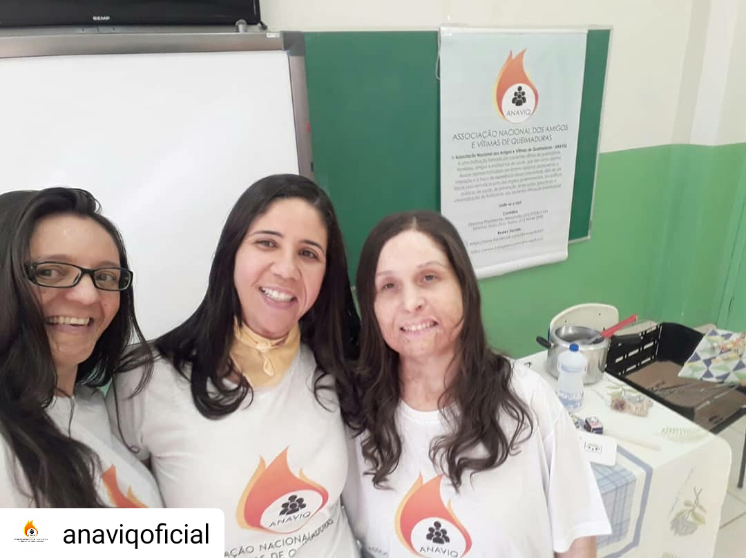 Palestra sobre Prevenção de Queimaduras na escola - Anaviq