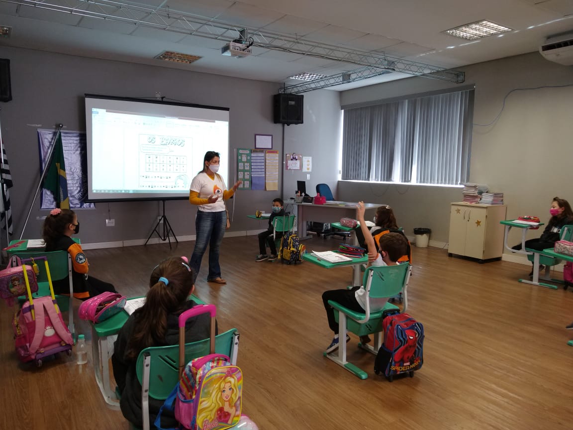 Paletras em sala de aula
