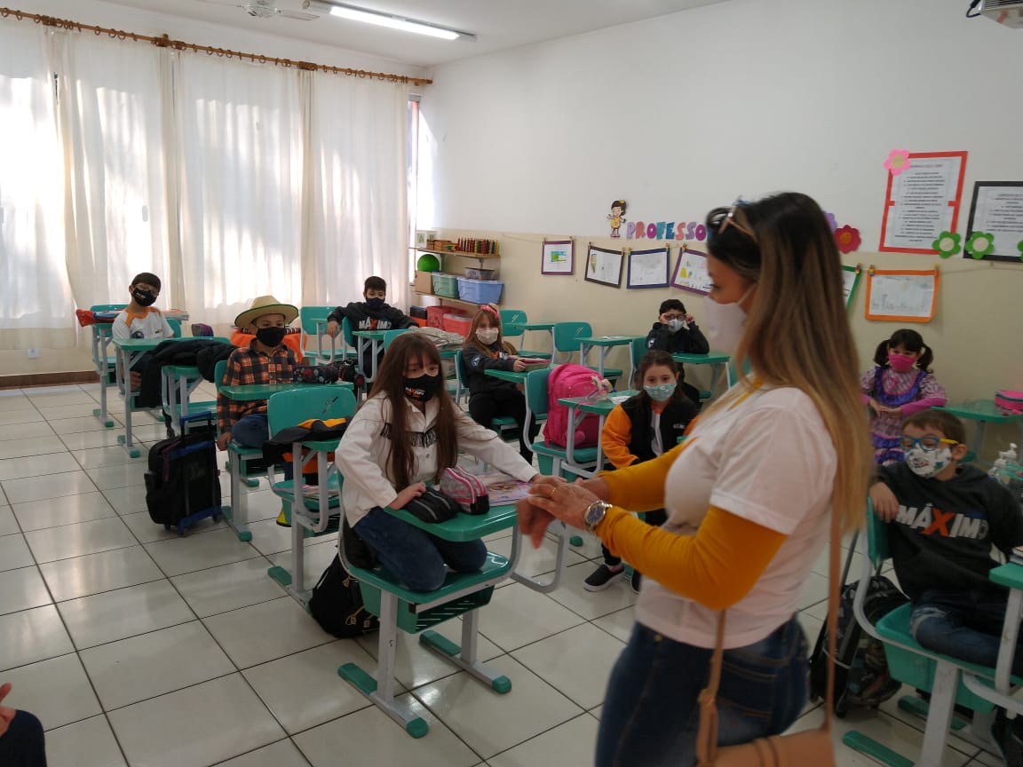 Paletras em sala de aula