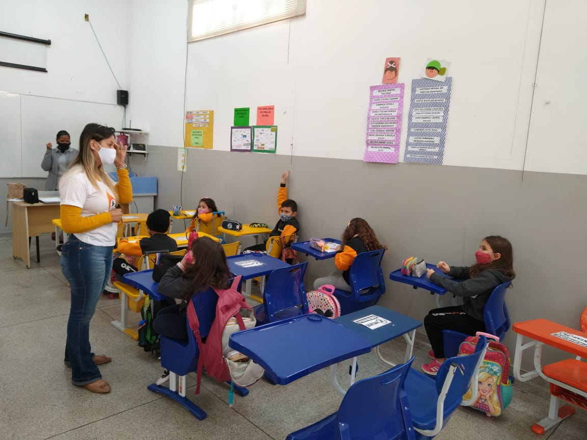 Paletras em sala de aula